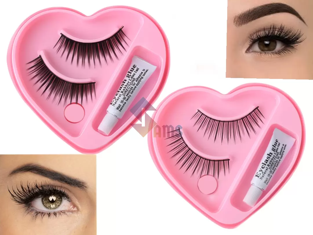 Professional false best sale eyelashes