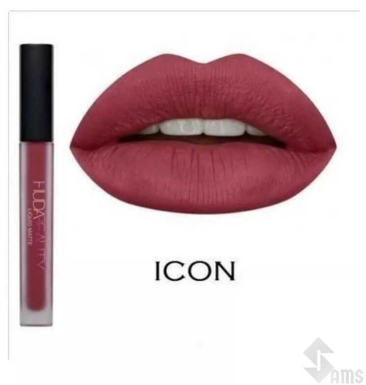Huda Beauty Icon Liquid Matte Lipstick Review
