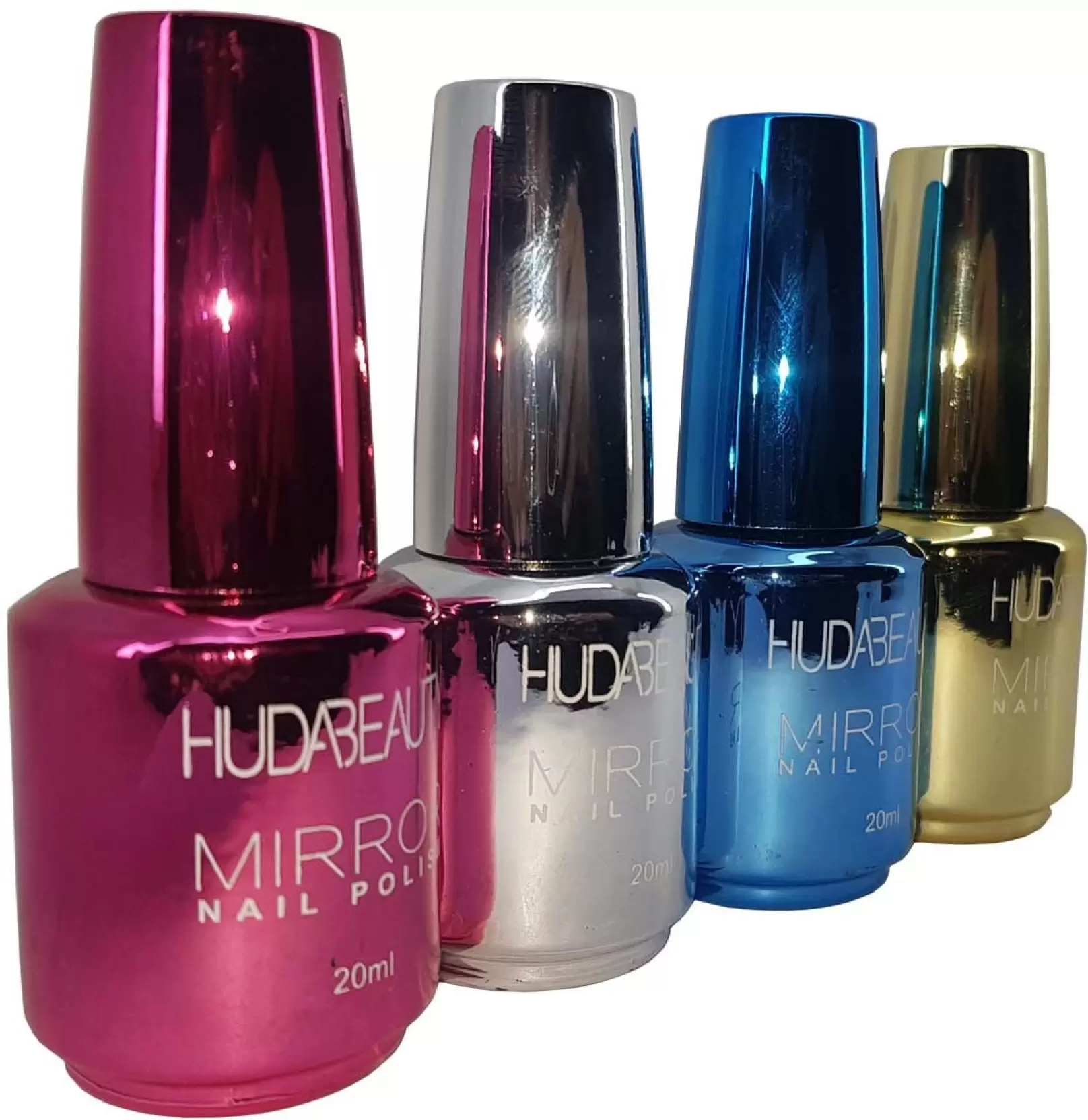 Mirror Finish Nail Polish Pack Of 4 (Overview) - Sams Reseller